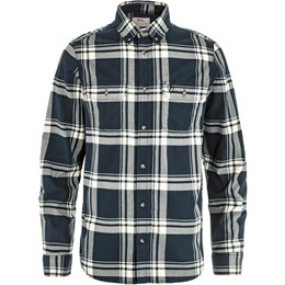 Fjällräven Ãvik Lite Flannel Shirt Herre S Blå Skjorter